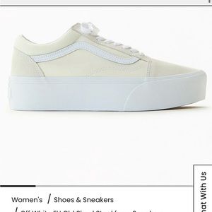 Vans Off White FU Old Skool Stackform Sneakers